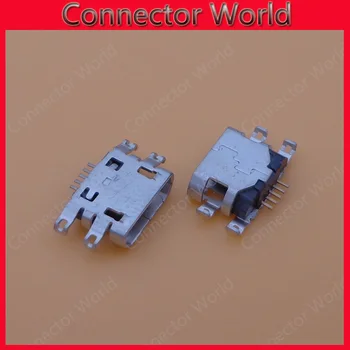 100vnt micro mini USB 5 pin moterų Įkrovimo Port Jungtis Sony Xperia XA F3112 F3111 Jack Lizdas Remontas Dalies pakeitimas