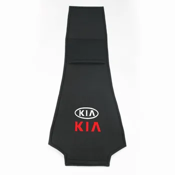 1pcs Korp medžiagos, automobilių sėdynės pagalvėlės dangtis pagalvėlės rankšluostis su logotipu Kia 