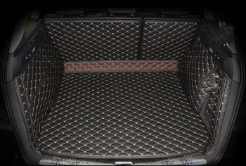 Aukščiausios kokybės kilimėliai! Specialių automobilių kamieno kilimėliai Audi Q5 2017-2009 vandeniui linijinių krovinių kilimėlis įkrovos kilimai Q5 2013,Nemokamas pristatymas