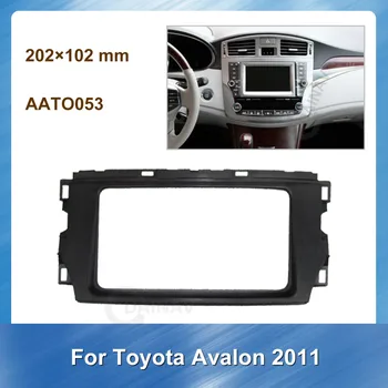 Automobilio Radijas fascia Toyota Avalon 2011 M. Automobilių refitting DVD kadras Stereo Pultas Brūkšnys Mount Apdailos Montavimo Komplektas Rėmas Garso Rėmelį