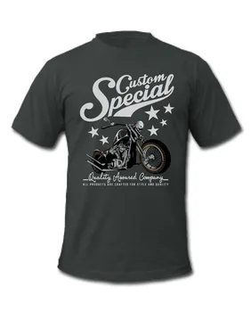 Custom Specialios Dviratininkas Amerikos JAV Motociklą Marškinėliai Klasikinis Motociklas Motorrad