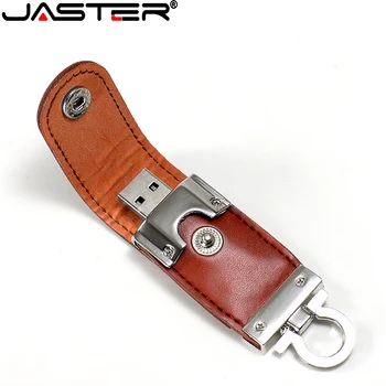 JASTER USB 2.0 mados odos USB atmintinės red key chain pendrive 16GB 32GB verslo memory stick 4GB 64GB kūrybos dovana
