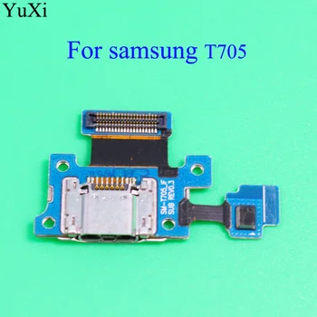Jutiklis Ausinių Lizdas USB MIC Doko Jungtis Įkroviklio Įkrovimo lizdas Flex Kabelis Juostele Skirtas Samsung Galaxy Tab S 8.4 T705