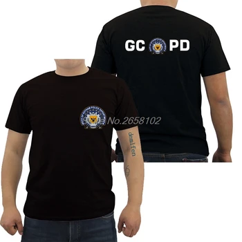 Karšto Pardavimo Medvilnės Mados T-shirt Naujas Gotham City, Policijos Departamentas, SWAT GCPD Logo T Shirt Cool Tee Harajuku Marškinėliai