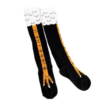 Kojinės animacinių filmų kojinės, mados, bet kelio ilgis kojinės, vištienos koja kojinės
