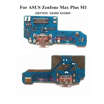 Naujas USB Įkrovimo lizdas MIC Doko Flex kabelis ASUS Zenfone Max Plius ZB570TL X018D X018DC Įkroviklio kištuką su mikrofonu Jungtis