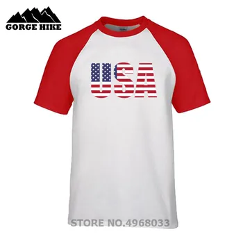 Originalus prekių Black T-shirt Švęsti savo Patriotizmo su šiuo JAV Raštą, Dizainas, Spausdinimo T marškinėliai Vyrams Lauko Drabužių Viršaus Marškinėlius