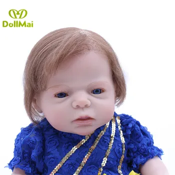 OtardDolls Bebe Reborn Lėles 20 colių Reborn Baby Doll visą Vinilo Silicio reborn baby girl bamblys lėlės vaikams, dovana l.o.l