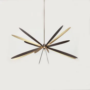 Postmodernios Šiaurės dragonfly aparatūros droplight svetainės kambarys miegamasis meno restoranas dizaineriai pavyzdys kambarys liustra