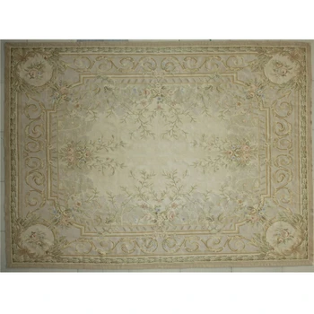 Prancūzijos Aubusson kilimų Kinijos Aubusson kilimų Rokoko audinio priėmimo senųjų Baroko minkšti drabužiai Vakarų Viktorijos stiliaus retro