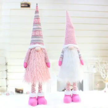 Rankų Darbo Kalėdų Beveidis Lėlės Apdailos Ištraukiama Nuolatinis Švedijos Gnome
