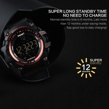 Smart Laikrodžiai Moterims, Vyrams 2018 Naujas Mados EX16 Sporto Vandeniui Skaitmeninės Fitneso Smartwatch Karšto Elektroninių Žiūrėti