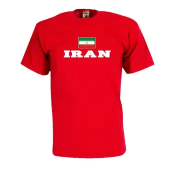 T-Shirt Vasaros Naujovė Animacinių filmų Marškinėliai T-Shirt IRANAS, Vėliavos, Marškinėliai, Ventiliatorius, Marškinėliai Filmo Marškinėliai