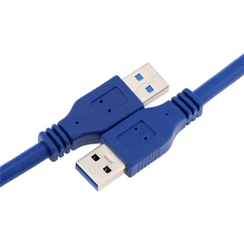 USB 3.0 tipo Vyrų Vyrų USB prailginimo Kabelis, ESU ESU 30 cm 60cm 1m 1,5 m 3m 5m 4.8 Gbps Paramos USB 3.0 duomenų perdavimo