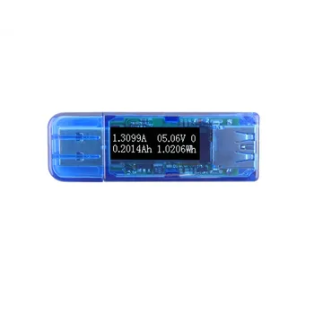 USB Testeris 3.0 OLED Išsamią Testeris Srovės voltmetras Voltmeter Ammeter Energijos Pajėgumų Testeriai Kroviklį Power Bank