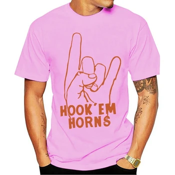 Verão teisės masculina gancho em chifres texas longhorns austin texas engraçado 2021 t-shirt