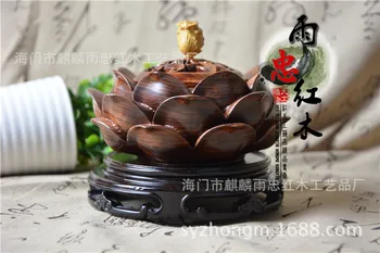 Violetinė Tan raudonmedžio baidarių prieplauka upscale išskirtinį jade vaza arbatinukas censer antikvariniai papuošalai bonsai bazės