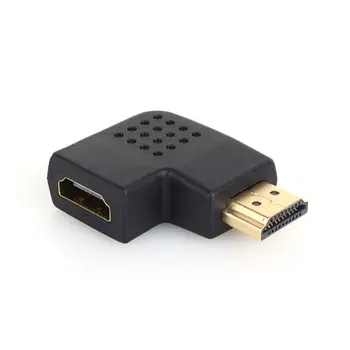 Vyrų ir Moterų HDMI Jungties Adapteris, 90 Laipsnių į Kairę/ Dešinę Kampas 270 Laipsniu KOMPIUTERIO/ Telefono HD Extender HDMI Adapte