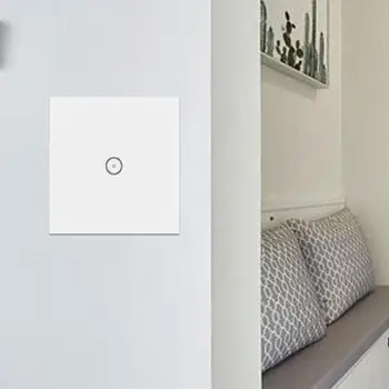 Wifi Smart Šviesos Jungiklis Stiklo Ekranas Touch Panel Valdymas Balsu Belaidžio Sienos Jungikliai su Nuotolinio Alexa, Google Namuose